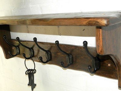 Rustic online hat hooks