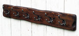 Handmade Reclaimed Wood Cottage Country Vintage style Coat & Hat Rack with Triple hooks