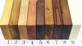 14cm deep Solid wood floating Mantel shelf rustic with concealed Shelf Brackets wooden
